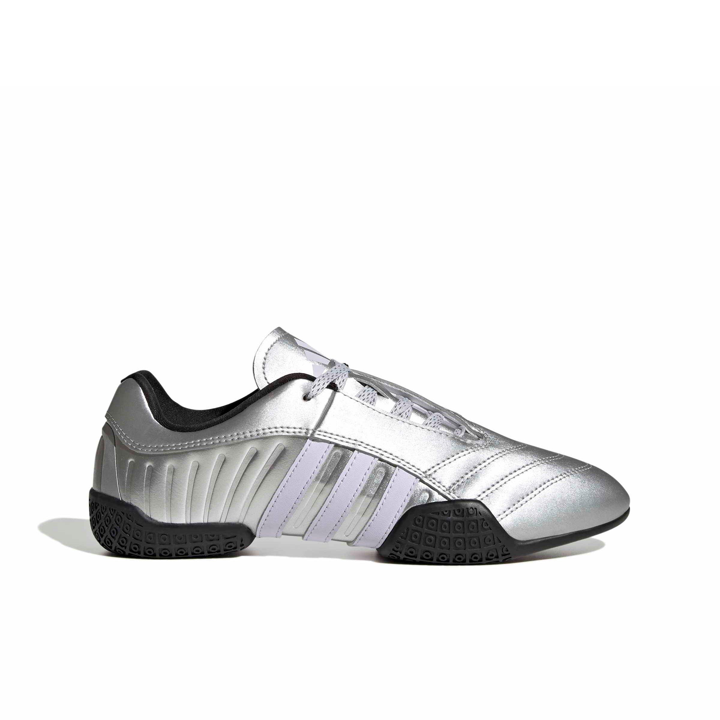 adidas Originals Taekwondo Mei Elite "Silver Metallic/Frozen Purple/Core Black" Women's Shoe - SILVER/PURPLE/BLACK